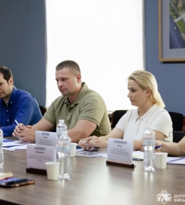 На Дніпропетровщині обговорили нові проєкти з Українським Червоним Хрестом