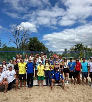 У Києві визначили переможців Чемпіонату України з пляжного волейболу U14