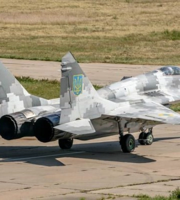 В Одесской области разбился военный самолет, пилот катапультировался, - Воздушные силы