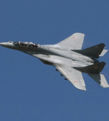 МіГ-29 розбився на Одещині: пілот катапультувався