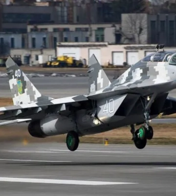 На Одещині розбився український МіГ-29, пілот катапультувався