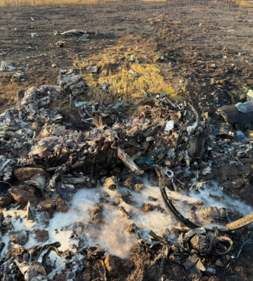 ДБР з’ясовує причини падіння винищувача МіГ-29 під час виконання бойового завдання на Одещині