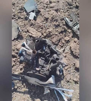 Харьковские гвардейцы уничтожили очередной российский шахед