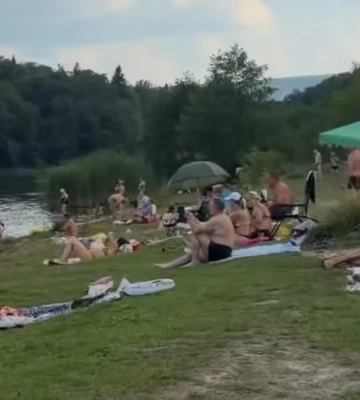 У Трускавці трьох людей притягнуть до відповідальності за прослуховування російськомовної музики на пляжі