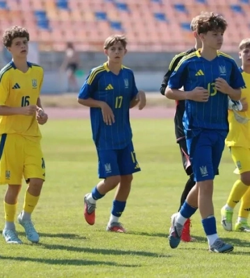 Відбувся збір кандидатів до юнацької збірної України з футболу U-15
