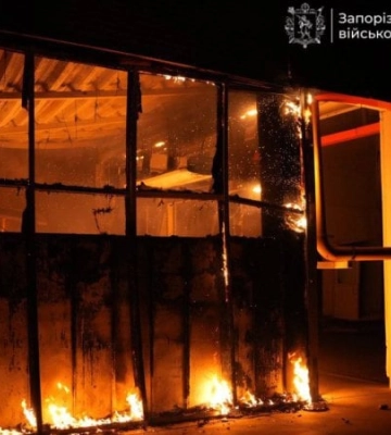РФ атакувала Запоріжжя: частина міста залишилася без світла