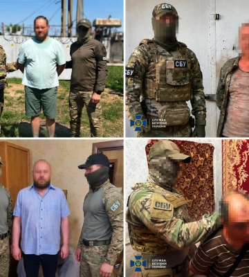 Четырёх агентов задержали за передачу фсб данных о военных объектах в трёх областях Украины