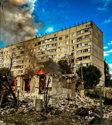 Россияне нанесли ракетный удар по Балаклее