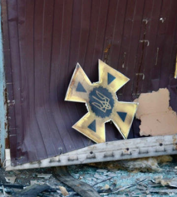 Нічна атака дронів на підрозділ ДСНС у Херсоні