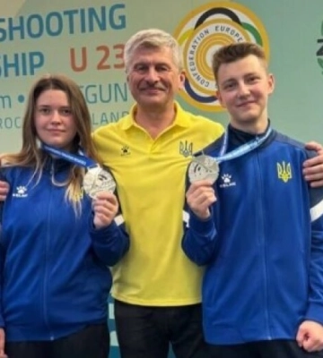 Дніпровські стрільці вибороли три медалі на чемпіонаті Європи
