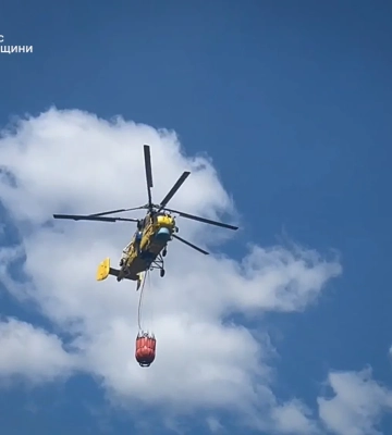 В Киевской области с авиацией продолжают ликвидировать последствия удара рф по логистическим объектам