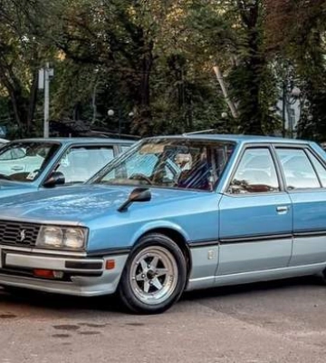 45-летний Nissan Skyline в отличном состоянии был замечен в Одессе