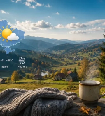 Вночі до +8°C, без дощів: якою буде погода в Україні 13 серпня
