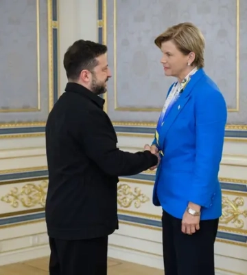 Вступ України до ЄС. Президент зустрівся з главою МЗС Латвії