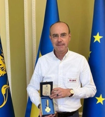 Почесного консула України в Нідерландах відзначили нагородою Львівської обласної ради