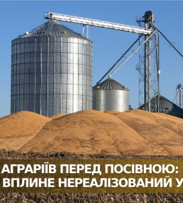 Безгрошів’я аграріїв перед посівною: як на ринок вплине нереалізований урожай