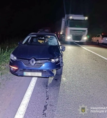 На Львівщині автомобіль на смерть збив 62-річного пішохода