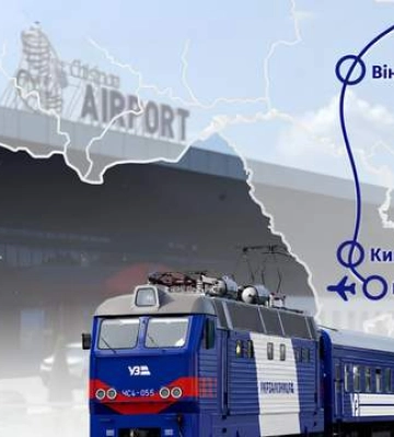 Українців безкоштовно довозитимуть в аеропорт Молдови: потяг Київ – Кишинів матиме нову зупинку