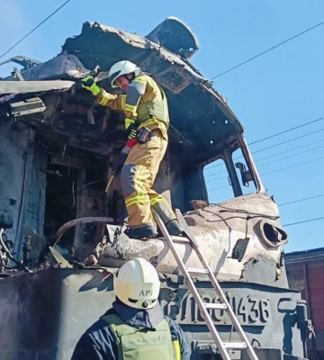 Пассажиры поезда, атакованного врагом в Одесской области, эвакуированы с места происшествия – ОВА