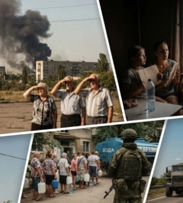 В Мелитополе утром прогремели мощные взрывы: город страдает без света, воды и связи (видео)