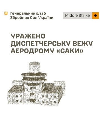 Сили оборони уразили диспетчерську вежу та ретранслятор для управління БпЛА у Криму