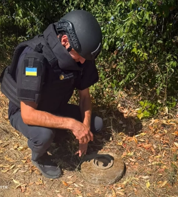 На Мукачівщині піротехніки знешкодили міну часів Другої світової війни