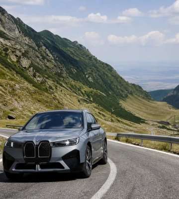 BMW iX3 подолав близько 400 км Румунією без підзарядки другого дня