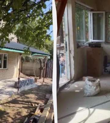 Пара купила дом в деревне в 16 км от Киева: на первые работы они потратили 8550 долларов