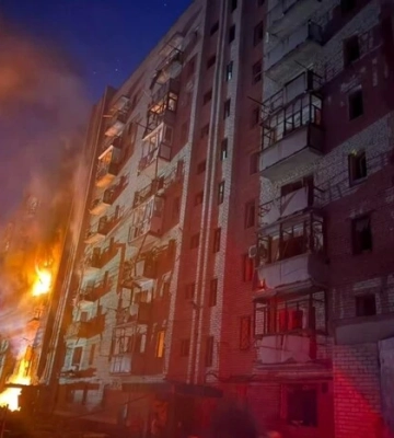 РФ вдарила по багатоповерховому будинку у Краматорську