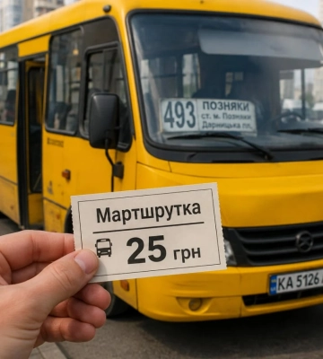 В киевских маршрутках безналичные расчеты введут после отмены военного положения