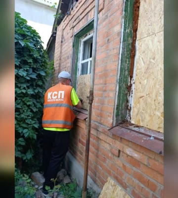 Скільки вибитих вікон закрили в Харкові за тиждень 