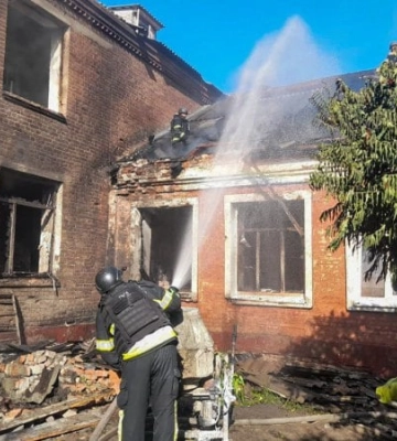 Росіяни завдали ракетного удару по навчальному закладу в Балаклії