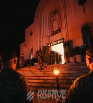 Третій армійський корпус провів у Києві церемонію прощання з Євгеном Коновальцем