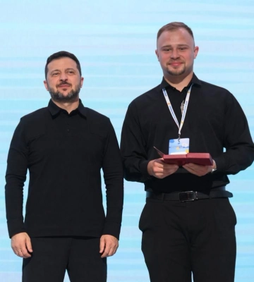 Захисник із Рівненщини Андрій Трофімчук отримав орден «За заслуги» ІІІ ступеня