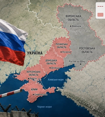 ФСБ рф планує скасувати прикордонні зони біля окупованих територій України