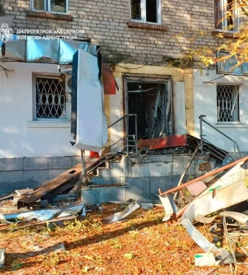 Двоє людей загинули внаслідок понад 50 атак рф на Дніпропетровщину