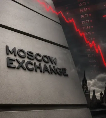 Фондовий ринок Росії пережив найглибше падіння за чотири роки