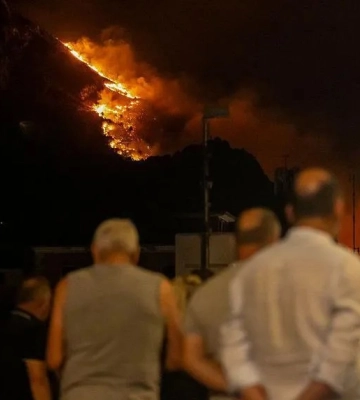 Из-за масштабного пожара в Хорватии погиб человек, есть раненые