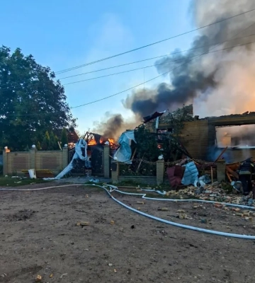 Ребёнок погиб под обломками дома в Сумской области после удара дронов РФ