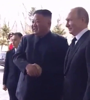 путін заявив про спільну роботу рф і КНДР над "демократичним" світовим порядком