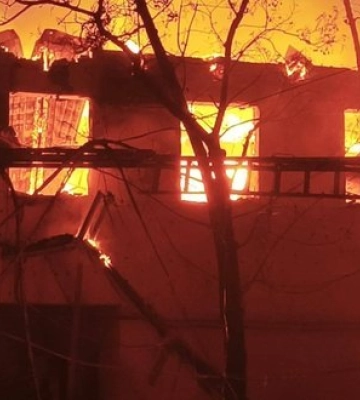 Дроны массированно атаковали Белгород-Днестровский район: под ударом оказалась обувная фабрика. ФОТОрепортаж
