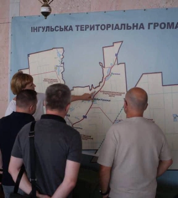 Освітні заклади та розвиток дорожньої інфраструктури: відбувся робочий візит до Інгульської громади