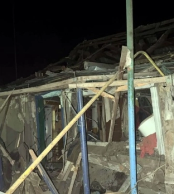 На Полтавщині через нічну російську атаку постраждали двоє людей