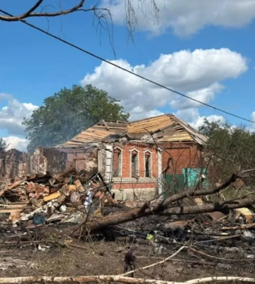 В Краматорске за сутки произошло три вражеских нападения  - вспыхнули пожары. ФОТО