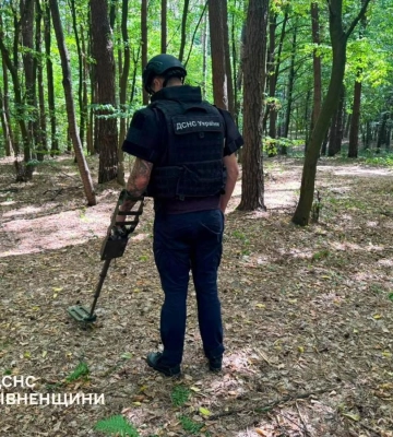 На Рівненщині знищили мінометну міну часів Другої світової війни