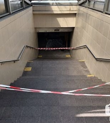 У Кривому Розі за 152 тисячі гривень ремонтують переход на проспекті Поштовому