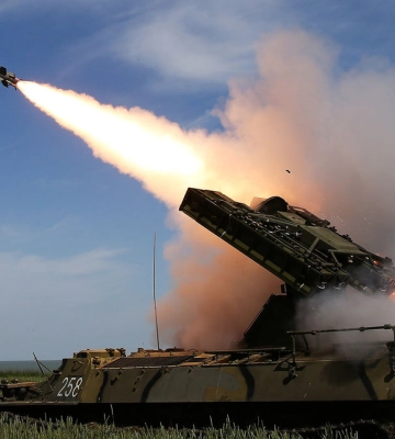 Сили оборони уразили російський ЗРК «Стріла-10» на ТОТ Луганщини