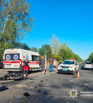 В Івано-Франківську внаслідок ДТП трагічно загинув 40-річний водій мотоциклу, - поліція. ФОТО