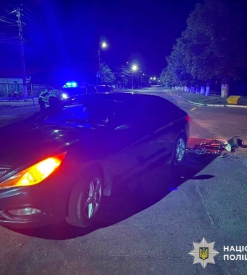 На Київщині поліція затримала водія, через дії якого у ДТП постраждала 40-річна жінка