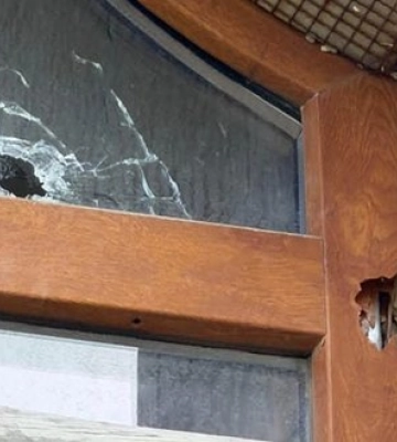 Катедральний собор УГКЦ пошкоджено через удар по Харкову. ФОТОрепортаж